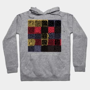 Red, Blue and Yellow Berry Baskets Hoodie